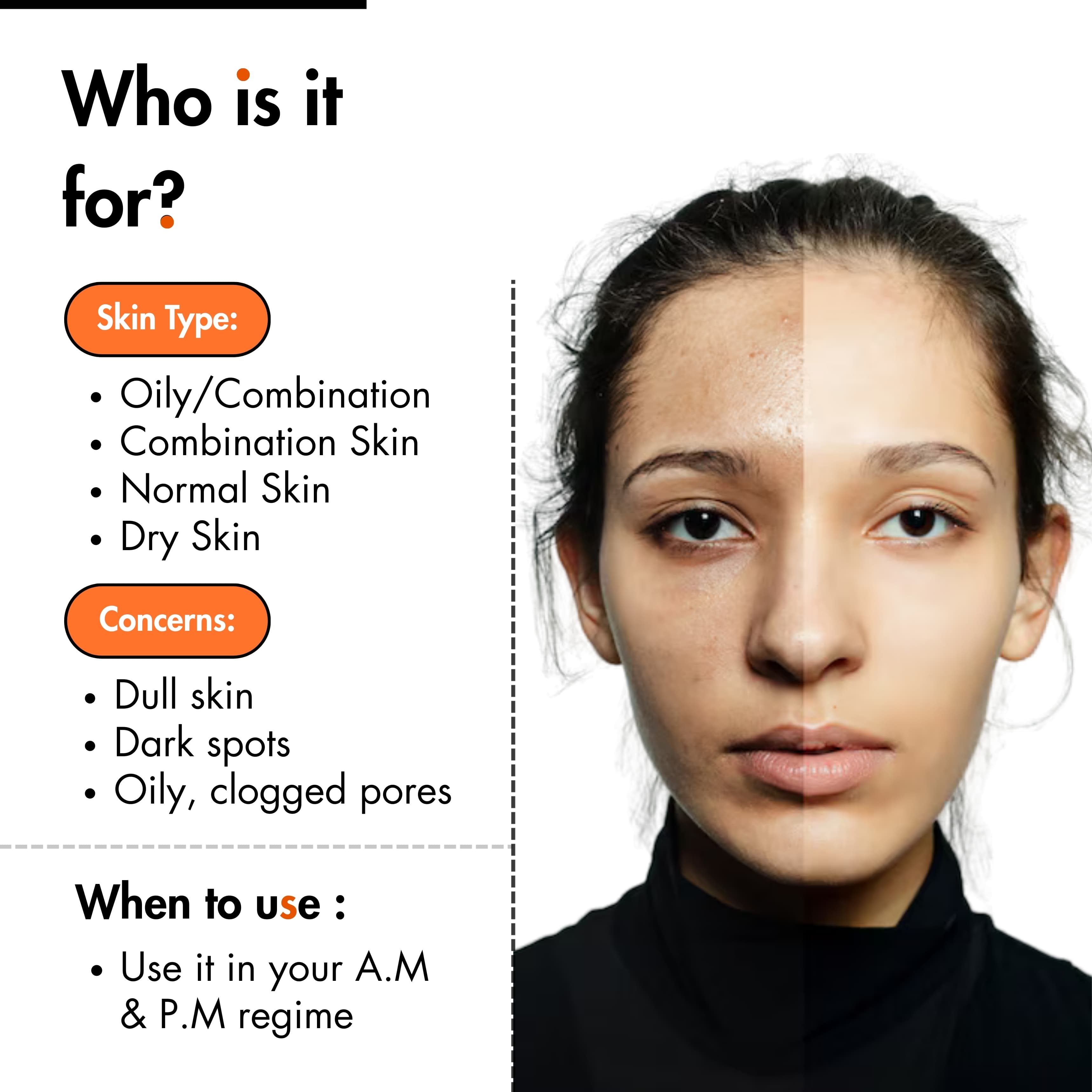 Sahini Vitamin C Brightening Glow Face Wash 150ml Photo 3