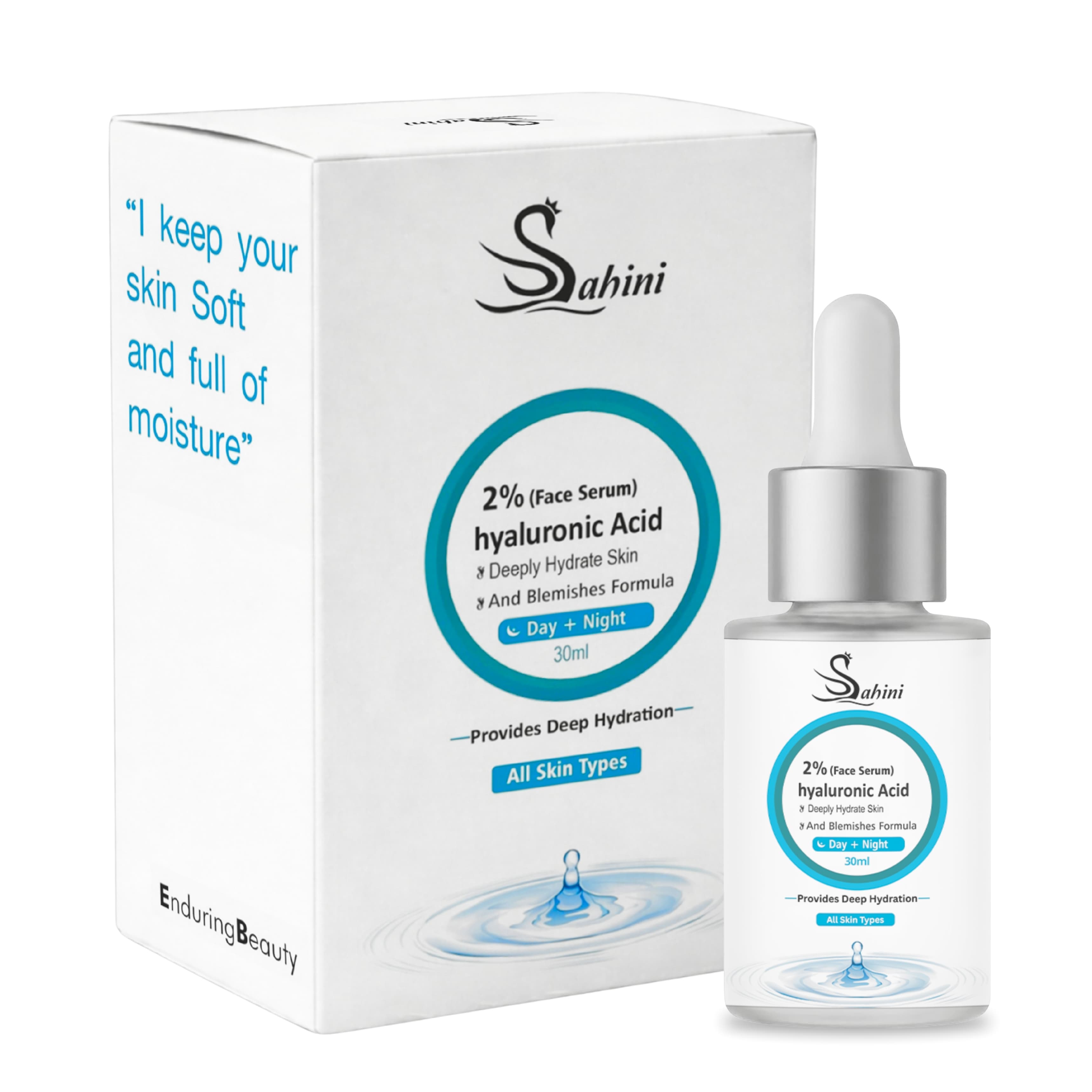 Sahini Hyaluronic Acid 2% Intense Hydration Serum 30ml